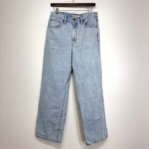 Levi's High Waisted Straight Light Wash Charlie‎ Boy Jean Size 30